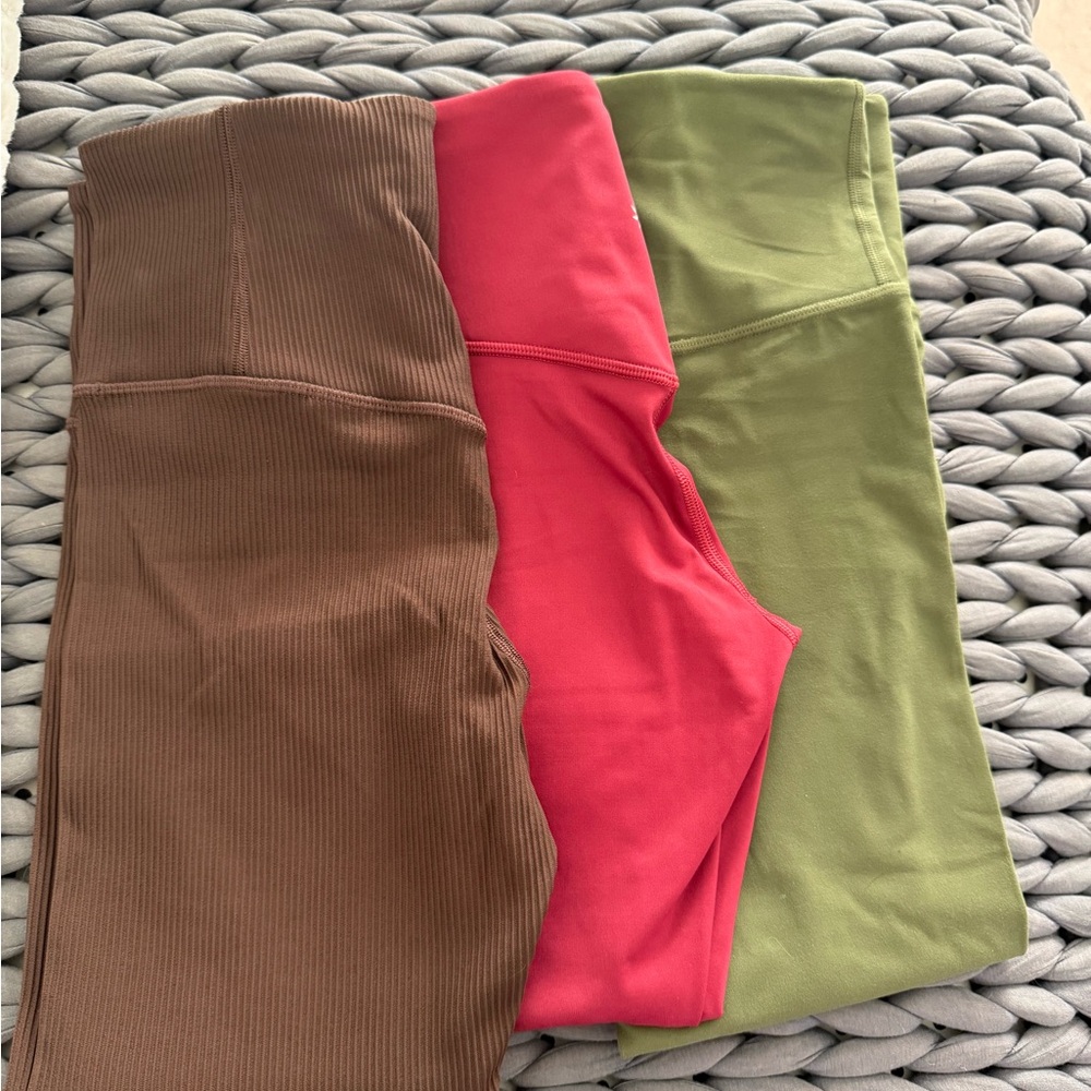 Athleta Elation leggings-lot of 3